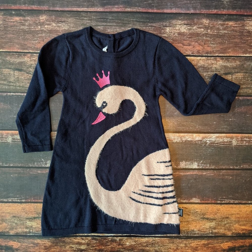 Toddler Girls' L/S Knit Sweater Dress